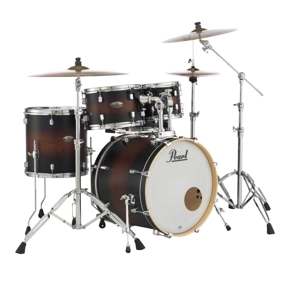 Pearl Decade Maple 5pc 22" Fusion Plus  Increda-Bundle - Satin Brown Burst