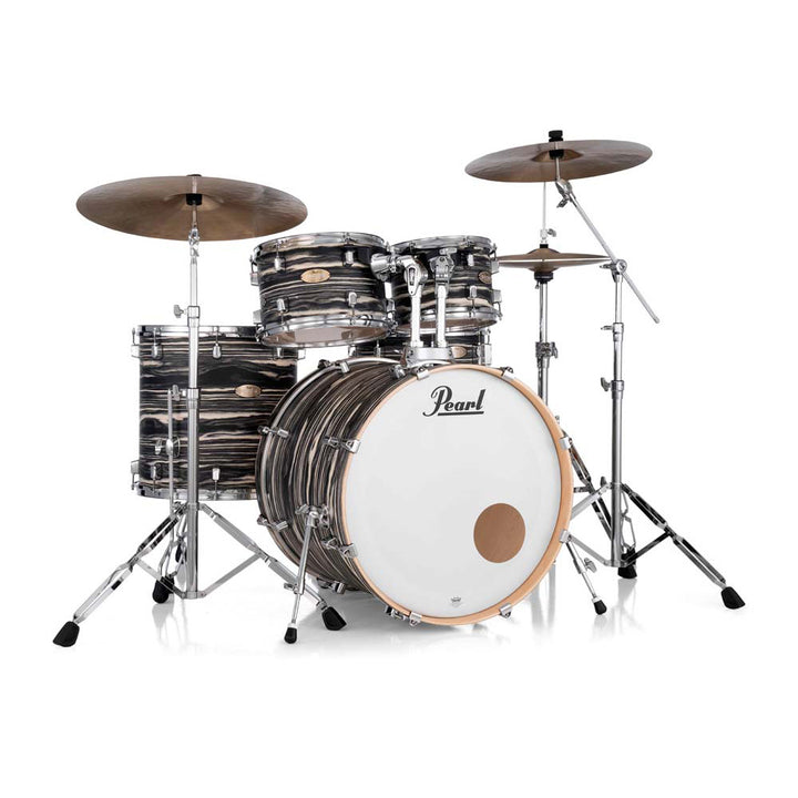 Pearl Decade Maple Artisan 5pc 22" Fusion Plus Drum Kit - Black Satin Marble
