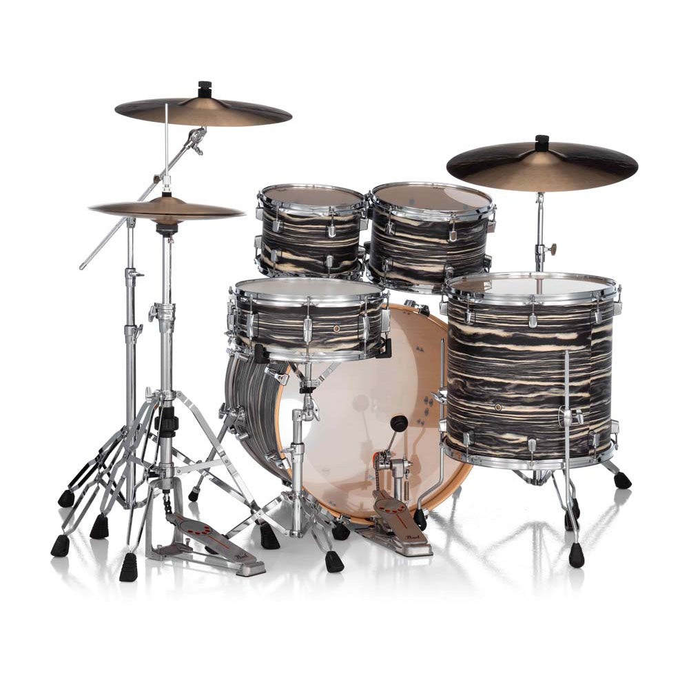 Pearl Decade Maple Artisan 5pc 22" Fusion Plus Drum Kit - Black Satin Marble
