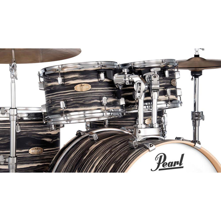 Pearl Decade Maple Artisan 5pc 22" Fusion Plus Drum Kit - Black Satin Marble