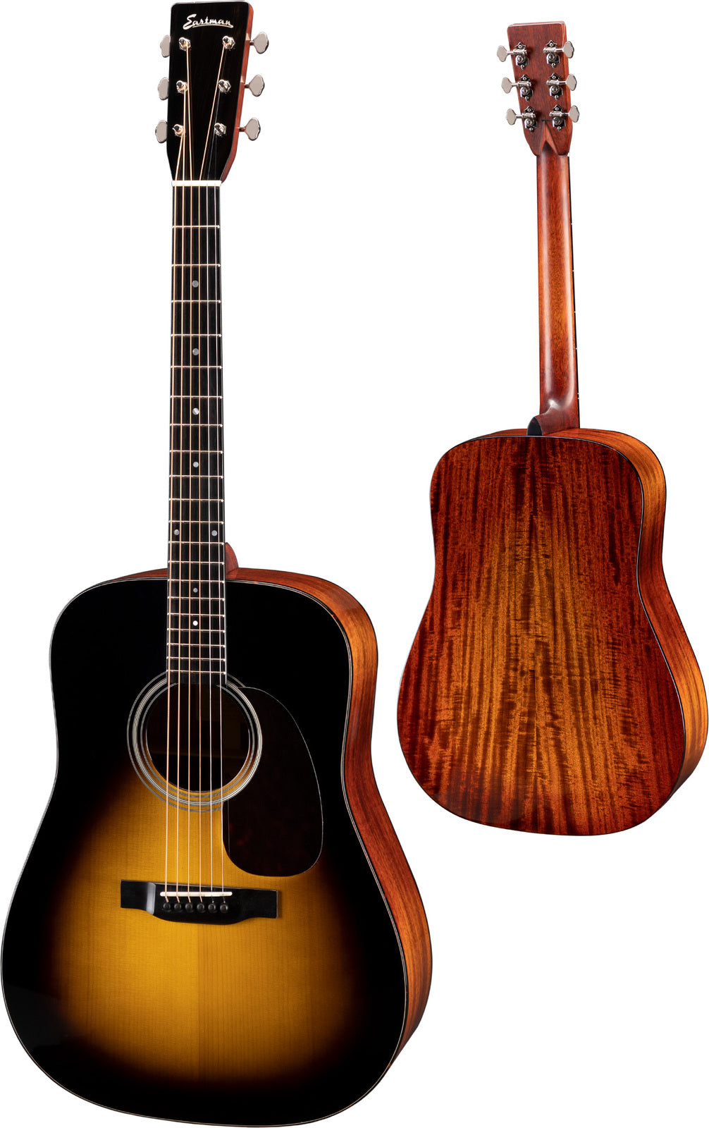 Eastman E10D-SB Acoustic Dreadnaught Sunburst