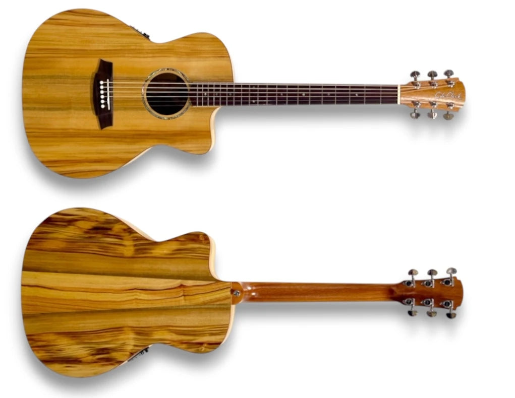 Cole Clark SAN1EC-CLCL Studio Grand Auditorium - All Camphor Laurel