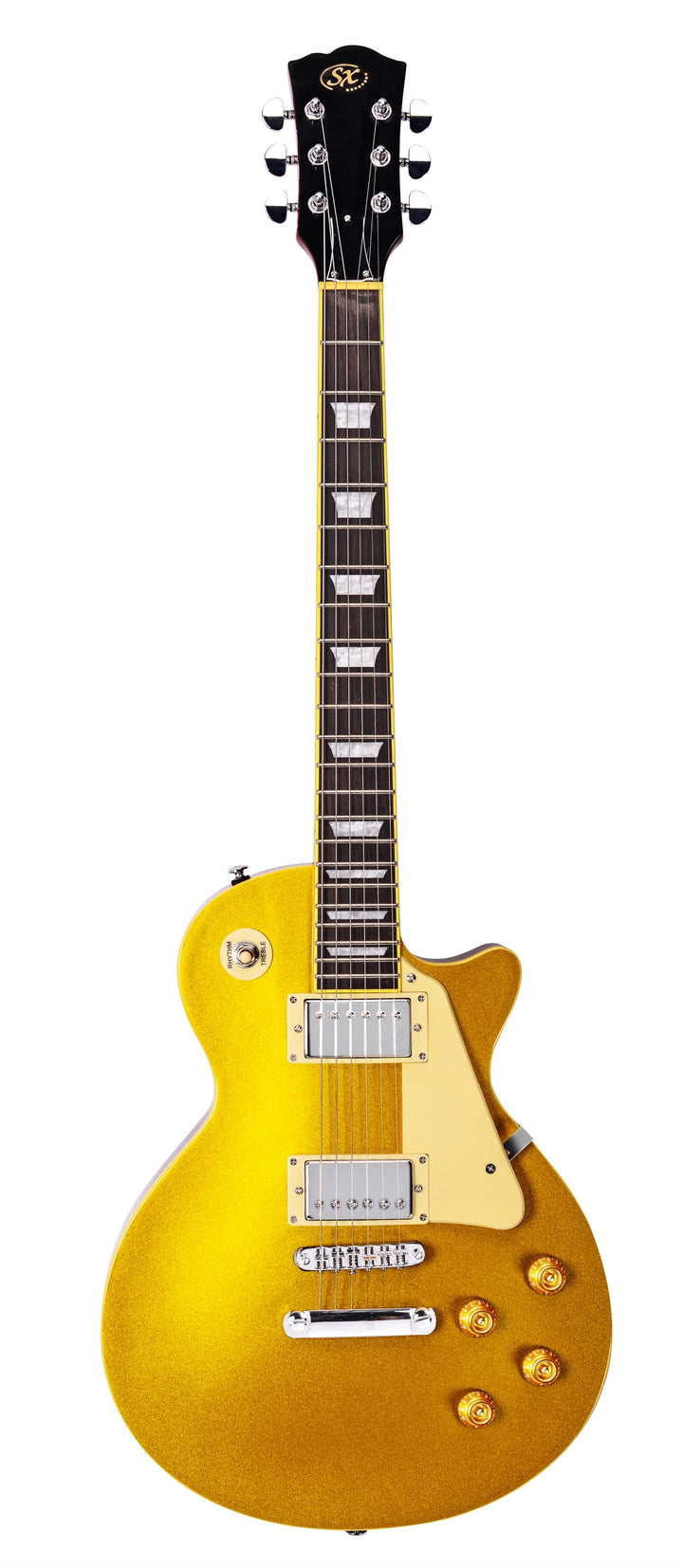 SX Les Paul Style Guitar - Gold Top