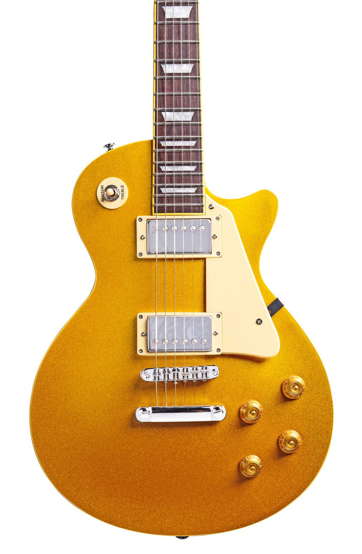 SX Les Paul Style Guitar - Gold Top