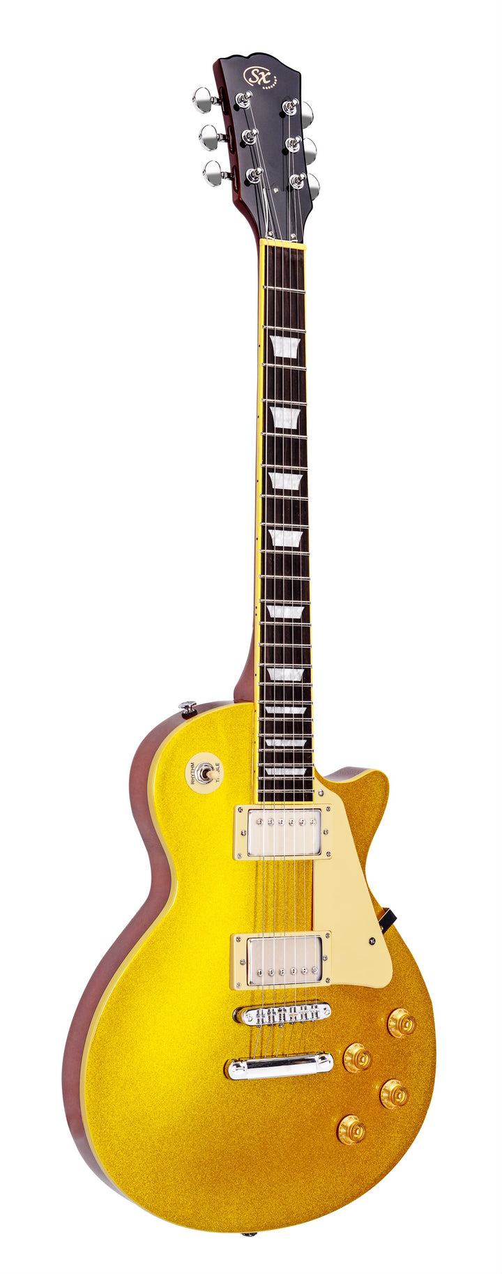 SX Les Paul Style Guitar - Gold Top