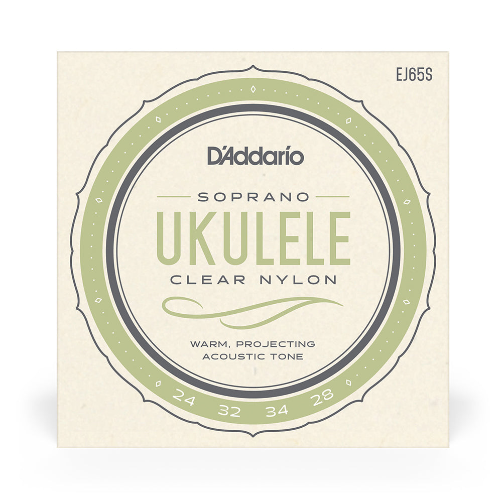 Set Uke Clear Nylon Soprano