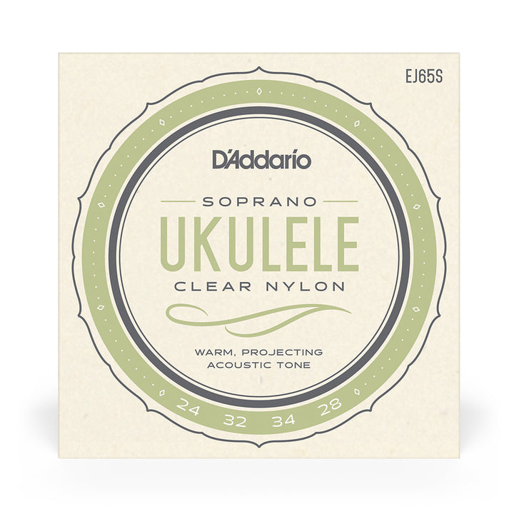Set Uke Clear Nylon Soprano