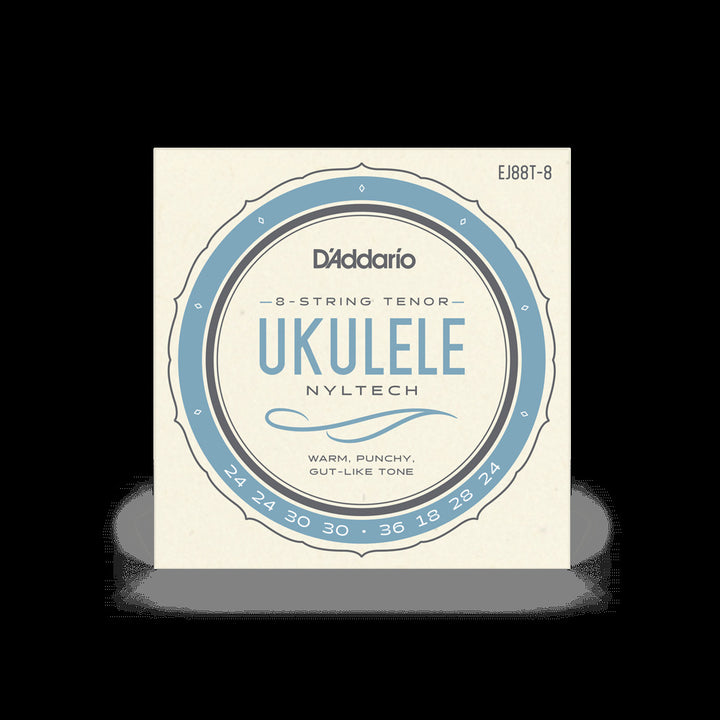 D'Addario 8 String Tenor Ukulele String Set