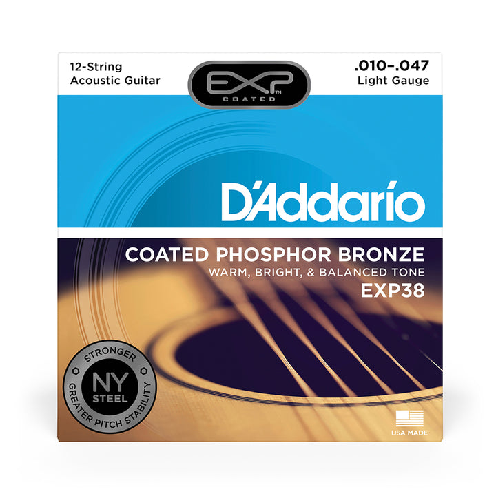 Acoustic Gtr 12 Str Set 10/47 Ph/Br Lgt