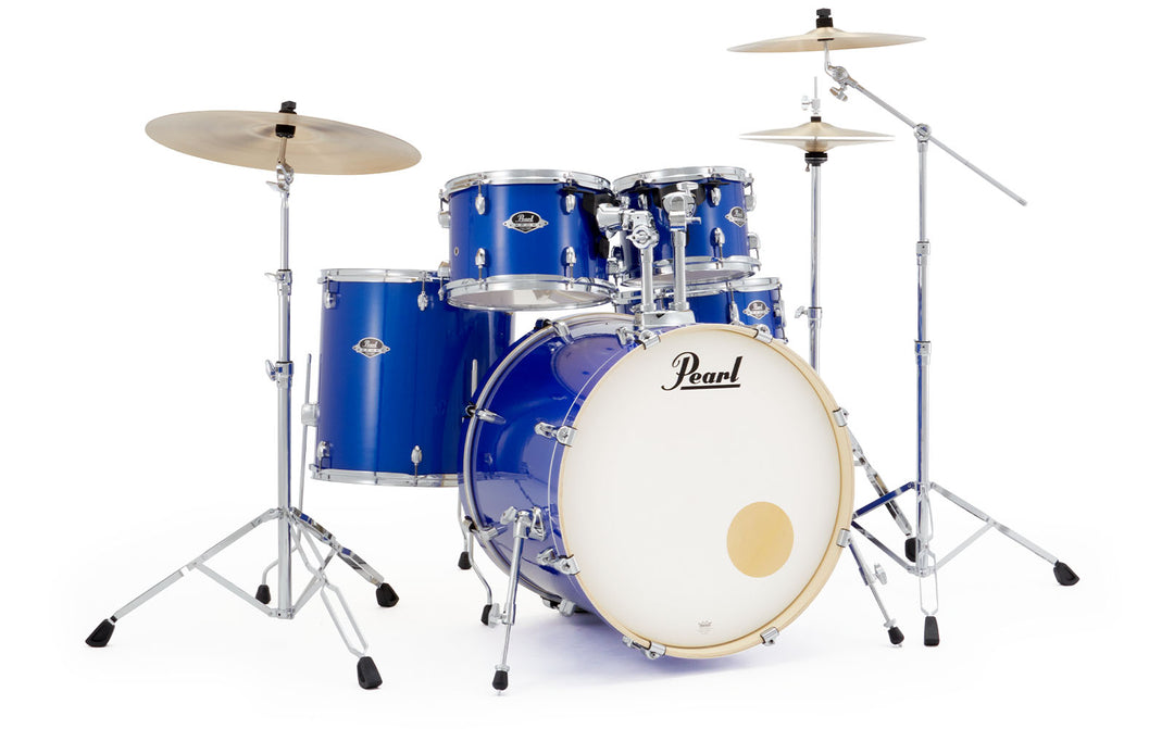 Pearl Export EXX 22" Fusion Plus 5 Piece Drum Kit - Midnight Blue