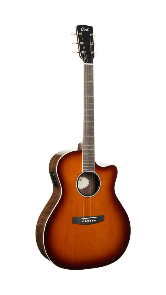 Cort Exotic-GA Walnut Sunburst Acoustic Guitar