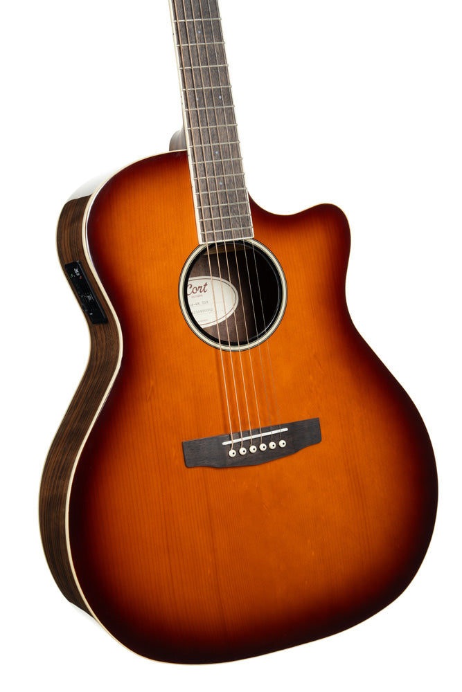 Cort Exotic-GA Walnut Sunburst Acoustic Guitar