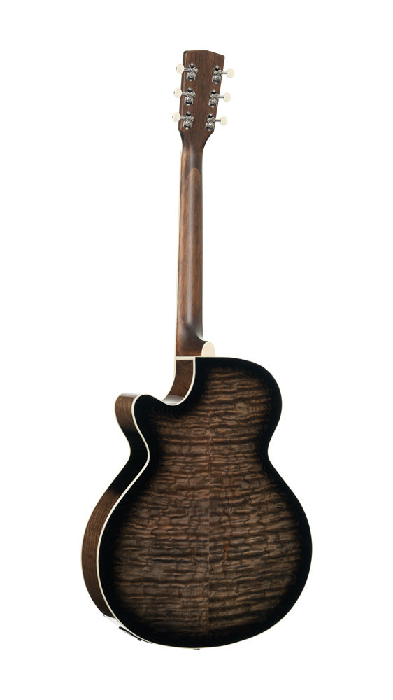Cort Exotic-SFX Ash Burl Black Acoustic Guitar