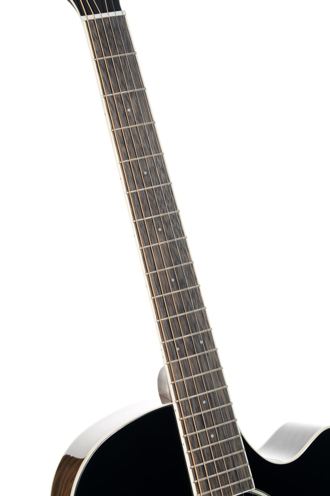 Cort Exotic-SFX Ash Burl Black Acoustic Guitar