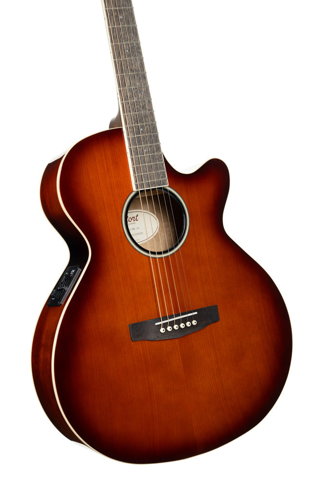 Cort Exotic-SFX Myrtle Sunburst Acoustic Guitar