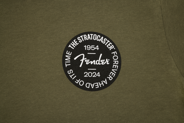 Fender Stratocaster 70th Anniversary Badge Tee