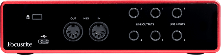 Focusrite 4i4 Studio Gen 3 4 in/4 out USB Audio Interface