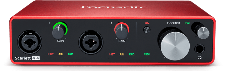 Focusrite 4i4 Studio Gen 3 4 in/4 out USB Audio Interface