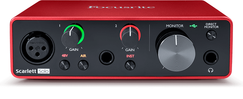 Focusrite Solo Gen 3 2 in/2 out USB Audio Interface