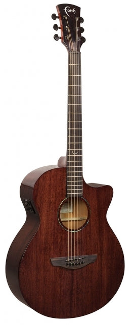 Faith Nexus Venus Cut Elec/Ac Cognac ALL Mahogany inc. Gig Bag