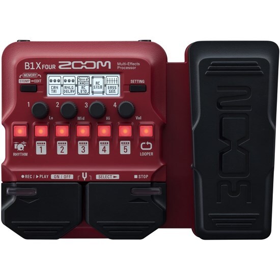 ZOOM B1X Four Bass Multi-FX Pedal