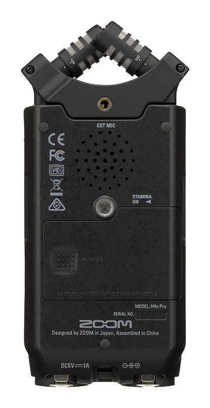 Zoom H4nPRO Handy Recorder All Black Edition