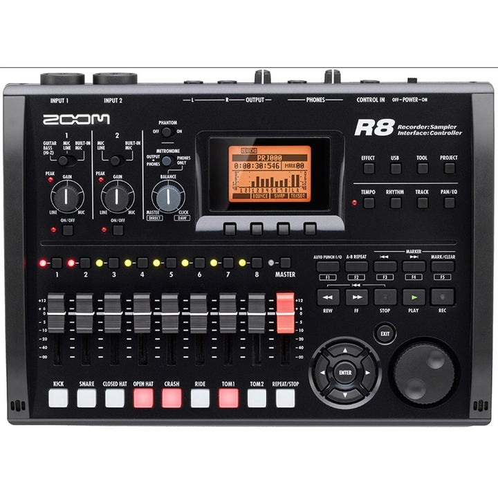 Zoom R8 Recorder/Interface/Controller/Sampler