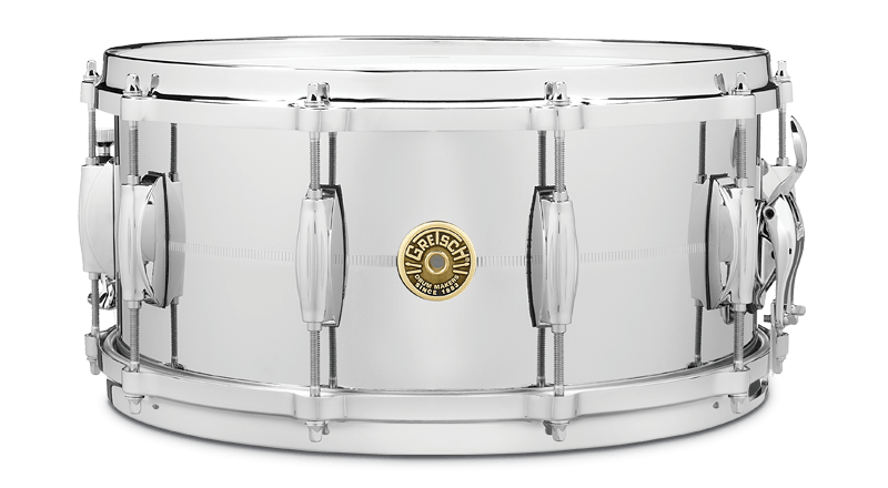 Gretsch Brooklyn Snare Chrome Over Brass
