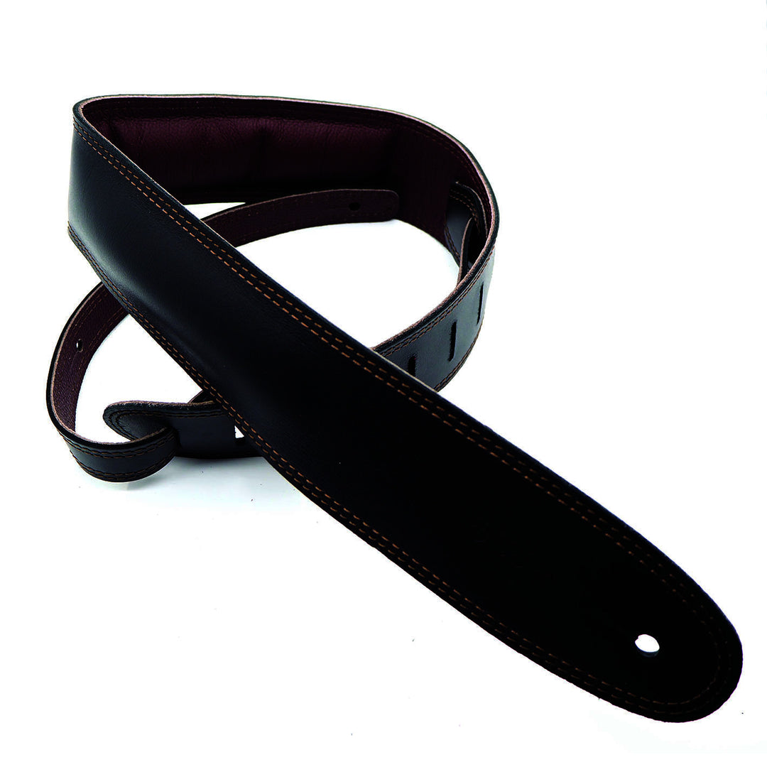 DSL 2.5" Padded Leather Guitar Strap