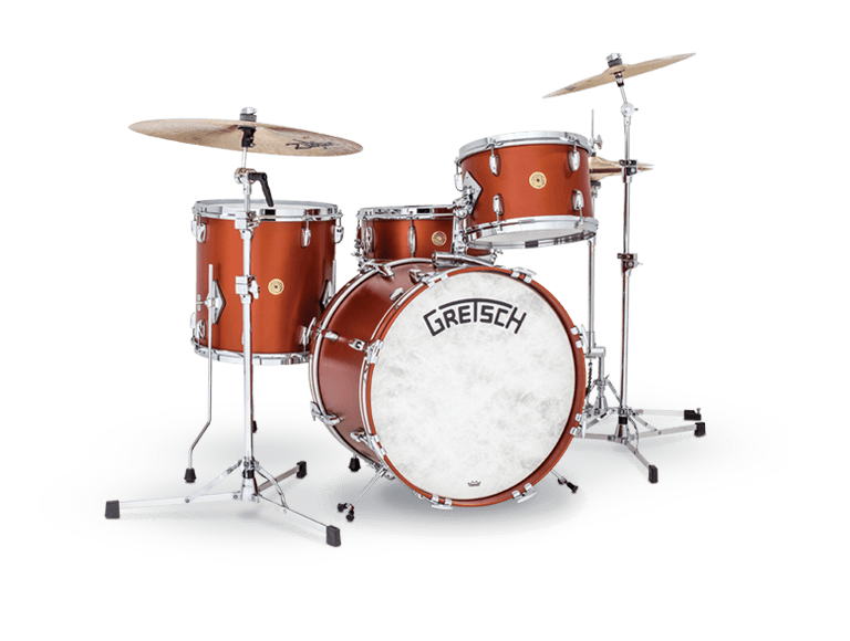 Gretsch Broadkaster Drum Kit 3PCE Satin Copper