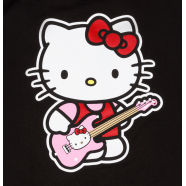 Fender x Hello Kitty Black Back Logo Tee