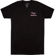 Fender x Hello Kitty Black Back Logo Tee