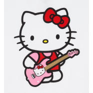 Fender x Hello Kitty White Sleeve Hit Logo Tee