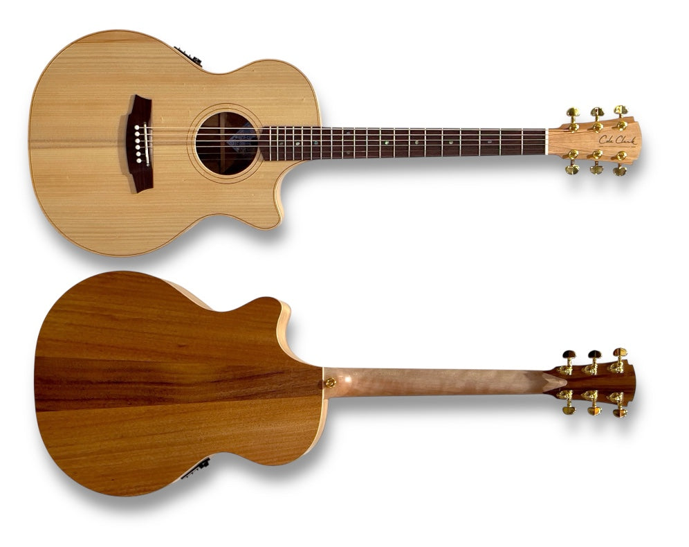 Cole Clark Angel AN2 Bunya Top Blackwood Back & Sides, Rosewood Fretboard