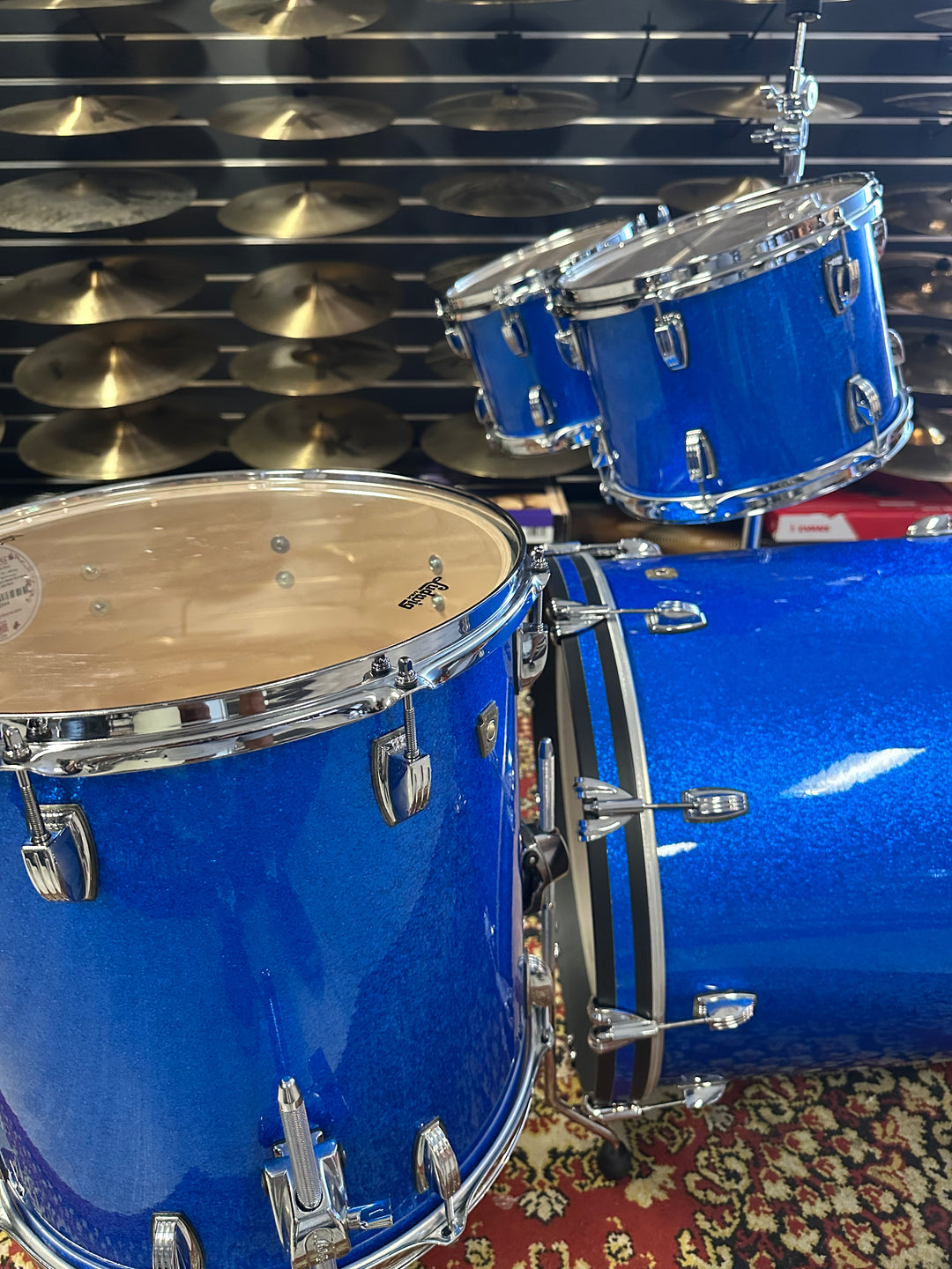 Ludwig Classic Maple MOD - Blue Sparkle