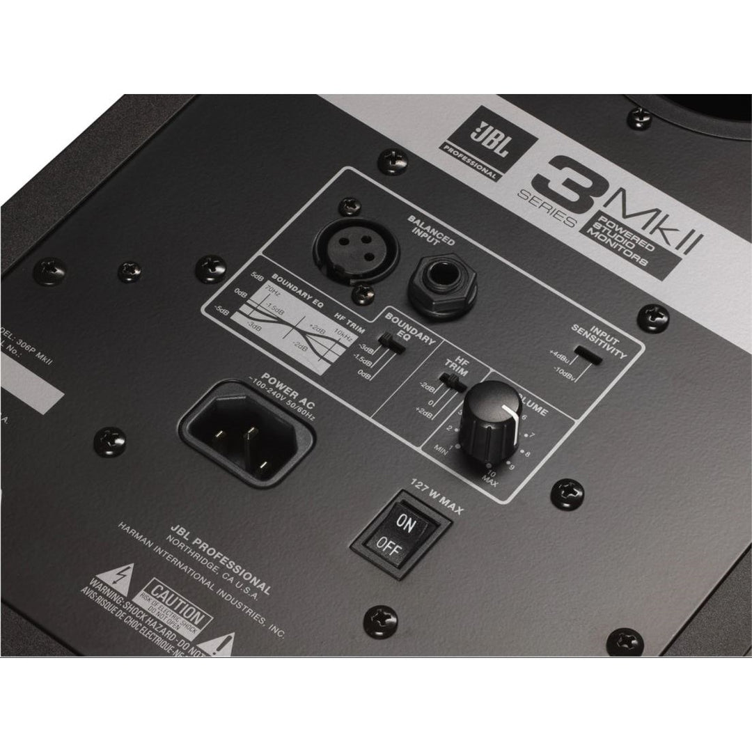 JBL 305P MKII 5 inch Two-Way Powered Studio Monitor Speaker