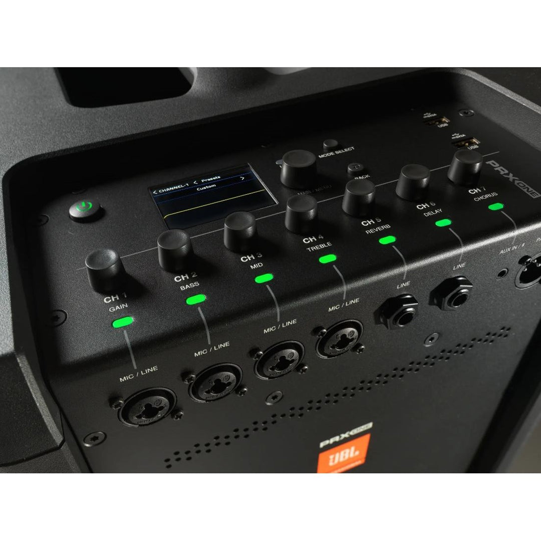 JBL PRX ONE All-In-One Powered Column PA with 7 Channel Mixer and DSP
