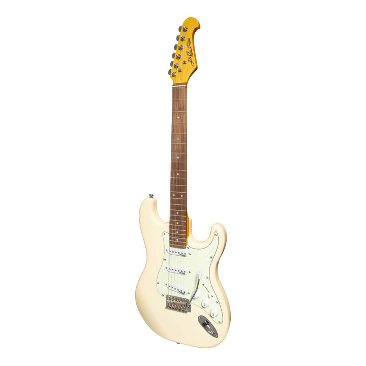 J&D Luthiers Strat Style Electric Guitar in Vintage White