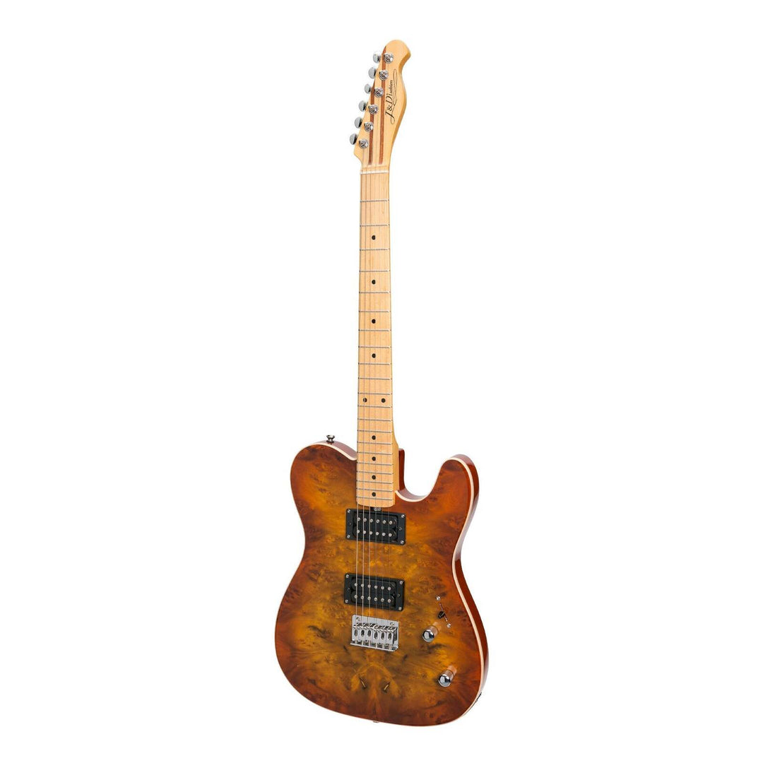 J&D Luthiers Tele Style Electric Guitar Birdseye Maple