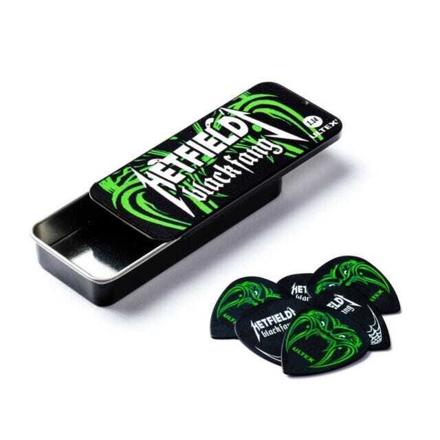 James Hetfield Signature Series Black Fang Pick Tin