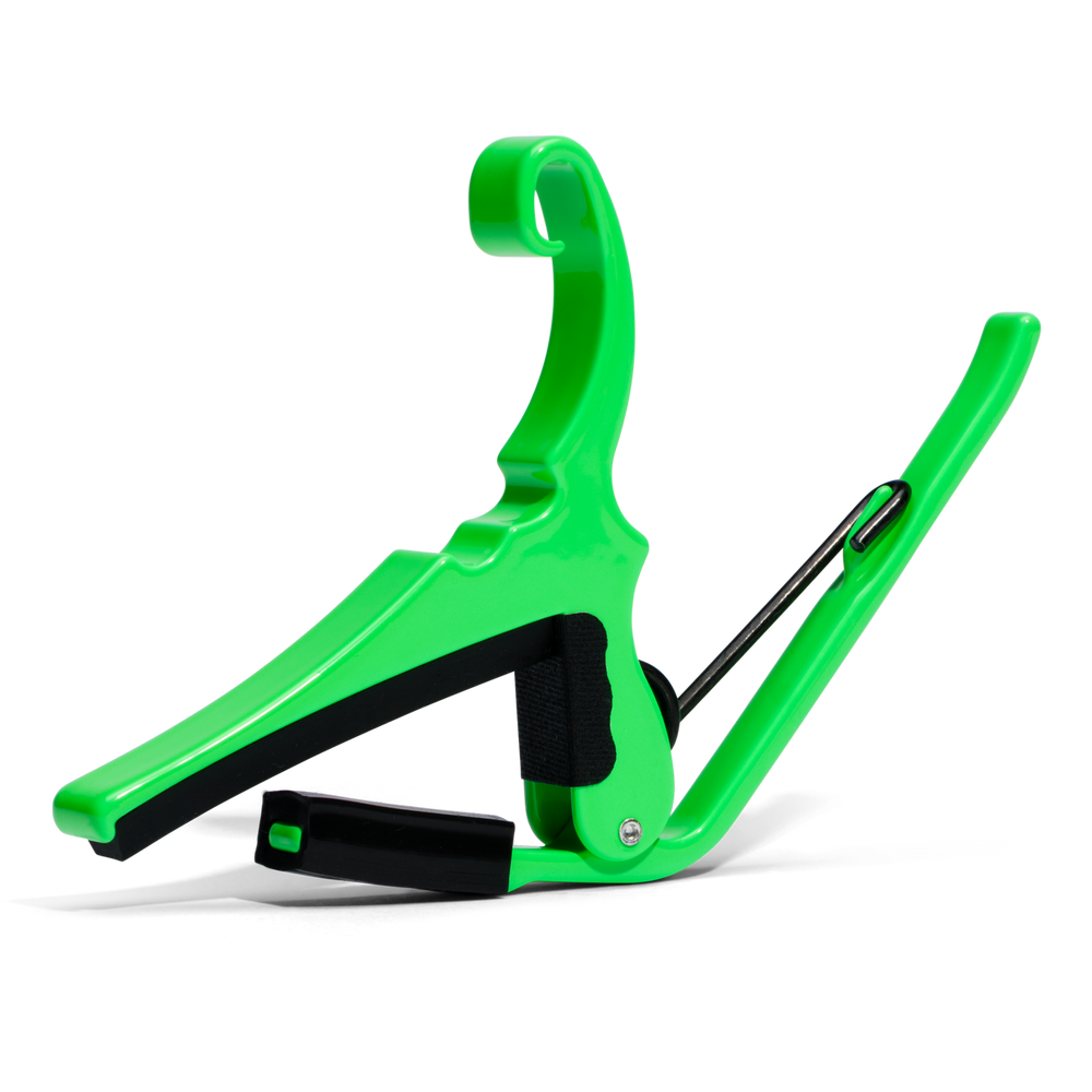 Kyser Quick Change Neon Green Capo