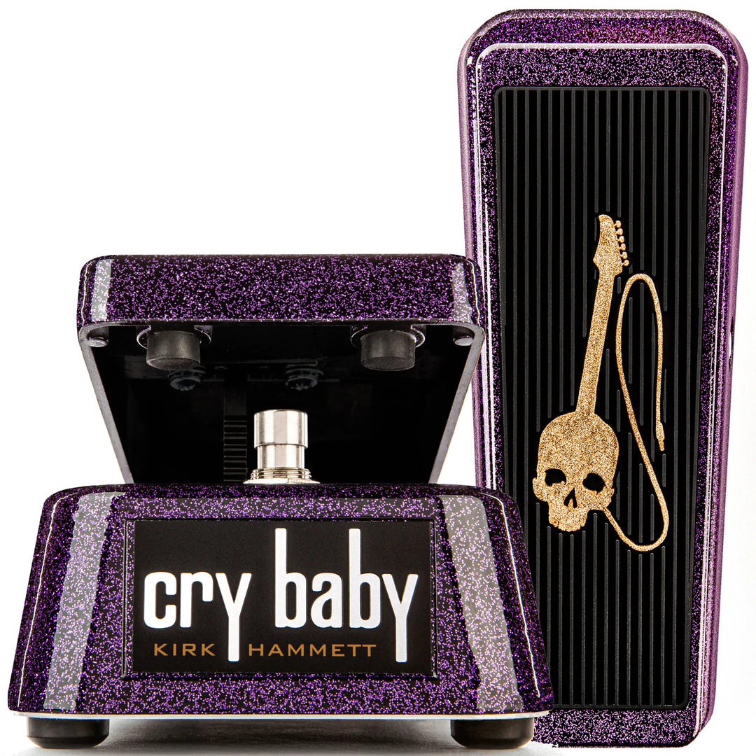 Kirk Hammett Special Edition Cry Baby Wah Purple Sparkle