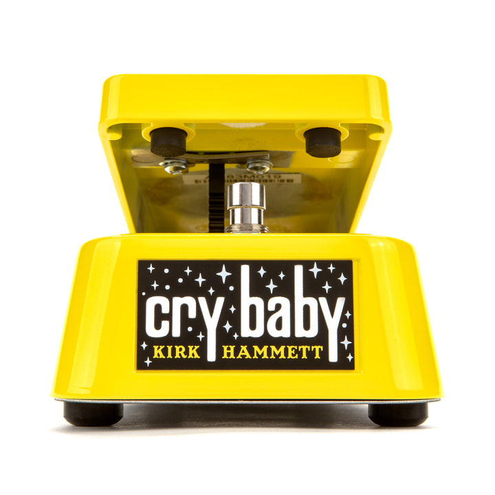 Jim Dunlop Kirk Hammett Yellow Sparkle Cry Baby Wah