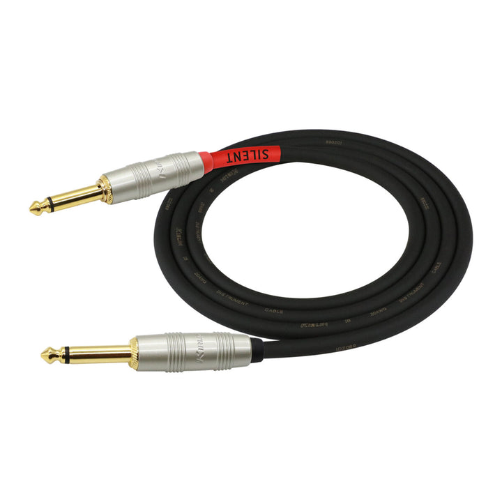 Kirlin 20FT Silent Plug Instrument Cable Black