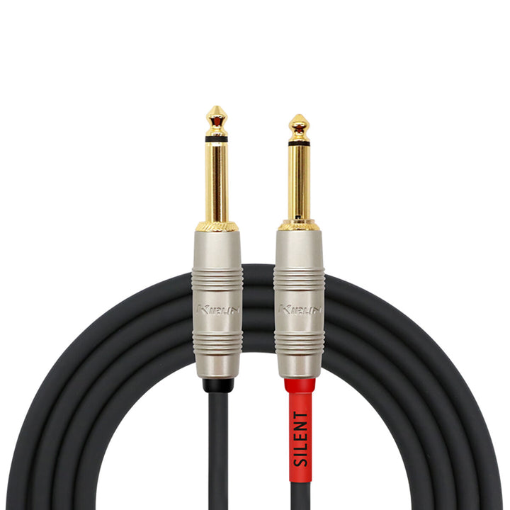 Kirlin 20FT Silent Plug Instrument Cable Black