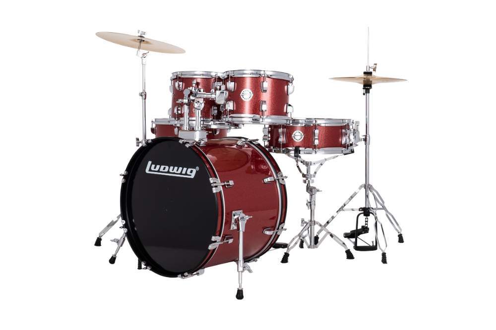Accent Drive Series Drum Kit Red