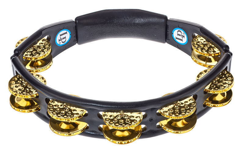 Cyclops Dimpled Brass Hh Tambourine