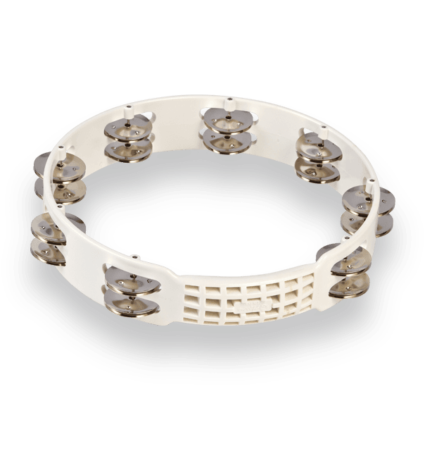 LP Aspire 8 inch Tambourine White