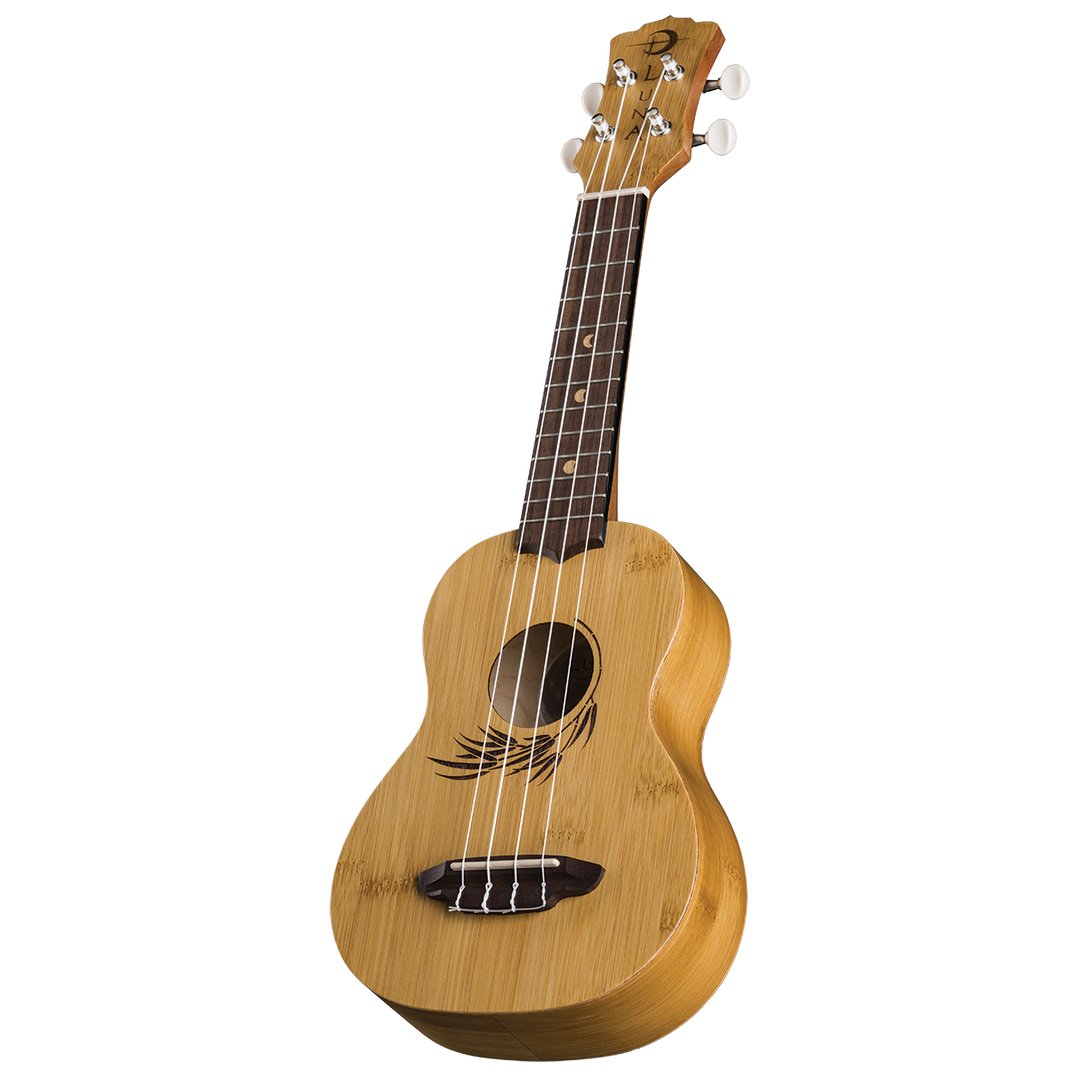 Luna UKEBAMBOOS Uke Bamboo Soprano with Gigbag
