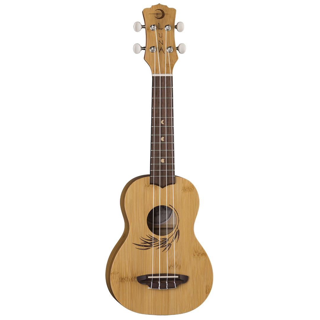 Luna UKEBAMBOOS Uke Bamboo Soprano with Gigbag